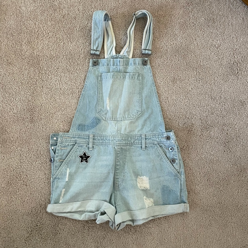 Forever 21 Overall Shorts